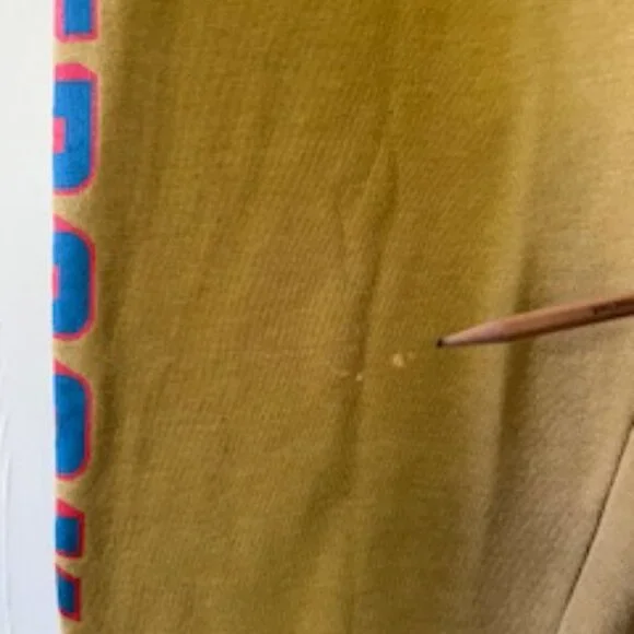 Aviator Nation Women’s Jogger Sweatpants Bottlerock 2023 Tan Large - Picture 7 of 10